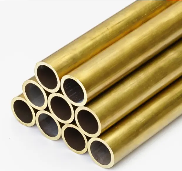 H65/H62/H59 tubo de latón capilar cobre hueco 1 2,5 3 4 5 6 8 10 12mm
