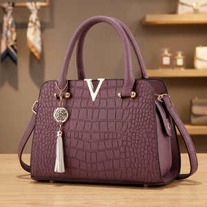 Bolsos de Mano de Cuero Genuino para Mujer, Marca BS INTERNATIONAL, Estilo Occidental, con Cierre, Impermeables, Ligeros, Duraderos y Grandes - Product Image 4