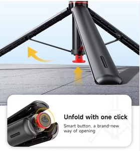 Trépied télescopique en alliage d'aluminium avec suivi facial par IA, 69,29 pouces, pour smartphones, rotation à 360°, support de téléphone pour vlog/vidéo en direct - Product Image 3