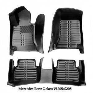 <span class=keywords><strong>Tappetini</strong></span> Auto 5D di Alta Qualità, Impermeabili, Ampia Copertura per <span class=keywords><strong>Mercedes</strong></span>-Benz Classe C W204 W205, Classe E W212 W213, <span class=keywords><strong>GLA</strong></span>, GLE, Classe A e B - Product Image 2