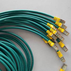 สายแพทช์คอร์ด RJ45 สำหรับงานอุตสาหกรรม ระดับ Cat6 STP ป้องกันสัญญาณรบกวน ฉนวนหุ้มไนลอน/PBT ทนความร้อนสูง 80 องศา สำหรับงานอิเล็กทรอนิกส์ - Product Image 4