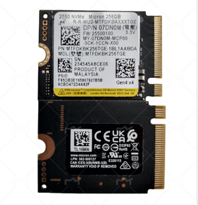 Micron 2550 NVMe 256GB Festplatte - Product Image 5