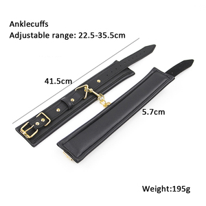 성인 게임 속박 섹스 토이 골드 체인 Bdsm 수갑 발목 커프스 - Product Image 5