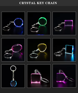 Porte-clés en cristal <span class=keywords><strong>K9</strong></span> vierge en gros Small-bridge avec LED et boîte, en forme de cœur, personnalisable, pour gravure laser 3D WDY-0475 - Product Image 6