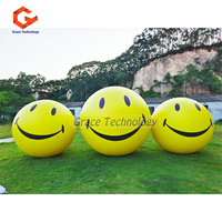 Ballon gonflable d'émoticône de boule gonflable gonflable d'emojis de nouveau design pour la publicité