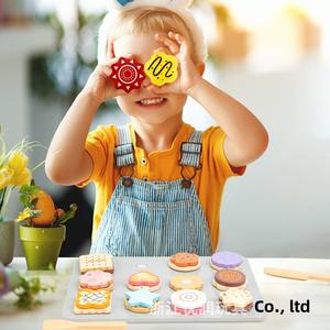 Elisyia Jouet <span class=keywords><strong>de</strong></span> <span class=keywords><strong>cuisine</strong></span> en bois multifonctionnel pour faire semblant <span class=keywords><strong>de</strong></span> cuire des biscuits, jeu d'imitation, jouets éducatifs pour enfants et tout-petits - Product Image 4