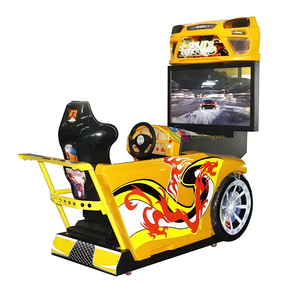 Machine de course automobile pour enfants, jeu de course dynamique pour manèges pour enfants 220V - Product Image 4