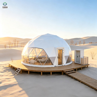 Tente Dôme PVC Personnalisée 6M Quatre Saisons pour Glamping & Événements – Luxe, Extérieur, Imperméable, Spacieuse, Structure Stable