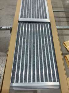 Customizable Size Aluminum Alloy Entrance <strong>Door</strong> Mat Luxury Anti-Slip Reversible Cleaning Feature Novelty Office Use - Product Image 4