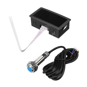 Kỹ thuật số giờ tach <span class=keywords><strong>Meter</strong></span>, không tiếp xúc <span class=keywords><strong>tachometer</strong></span> với màn hình hiển thị LED (10-9999 rpm) - Product Image 2