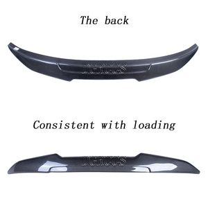 Aileron arrière en fibre de carbone style PSM pour BMW Série 3 G20 G28 & M3 G80, décoration d'apparence, 2018-2023 - Product Image 4