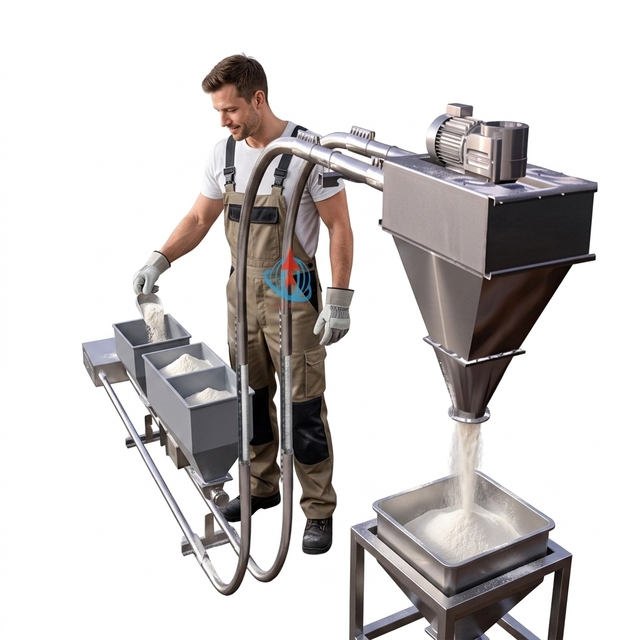 Automatic Tubular Chain Conveyor System Industrial Material Handling Machine Conveyors for Bulk Powder Granules