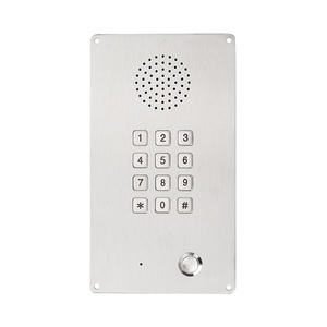 Téléphone VoIP étanche IP65 de haute qualité pour salle blanche avec clavier métallique, SIP résistant à l'oxydation pour salles blanches - Product Image 2