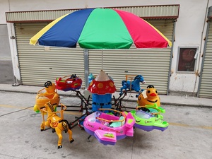Bán Hàng Trực Tiếp Từ Nhà Sản Xuất Trong Nhà/Ngoài Trời 8 Chỗ Ngồi Nhỏ Carousel Đi Xe Điện Xe Lửa Cho Trẻ Em Cho Nhà Trường Trung Tâm Mua Sắm - Product Image 2