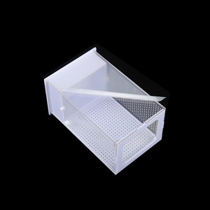 Transparentes Acryl Modernes Outdoor-Terrarium für Reptilien & Insekten Geräumiges Terrarium für Eidechsen, Skorpione, Mantis & <span class=keywords><strong>Vivarium</strong></span>-Landschaftsgestaltung - Product Image 4