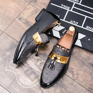 Chaussures Oxford Homme Haut de Gamme en Cuir Véritable Style Italien Imperméables Evergreen à Enfiler Faites à la Main pour Mariage Toutes Saisons avec Amorti - Product Image 6