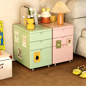 <span class=keywords><strong>Commode</strong></span> colorée pour chambre d'enfant, meuble de rangement, <span class=keywords><strong>petite</strong></span> unité de <span class=keywords><strong>tiroirs</strong></span> pour mobilier de crèche, <span class=keywords><strong>commode</strong></span> en métal robuste - Product Image 3