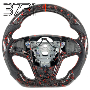 Volante de Fibra de Carbono Forjado Personalizado para Cadillac ATS CTS XTS SRX XT4 XT5 Escalade V-Sport, Interior 2013-2019 - Product Image 1