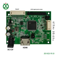 Einzelner HDMI-Eingang LCD LVDS Monitor-Steuerplatine Auflösung bis zu 1920x1080 und Auflösungsanpassung über Kurzdraht