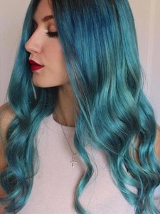 70cm <b>Long</b> Silky Straight Wave Cosplay <b>Wig</b> Looking Natural Black <b>Long</b> Hair <b>Wigs</b> 30 InchFiber Synthetic Hair - Product Image 4