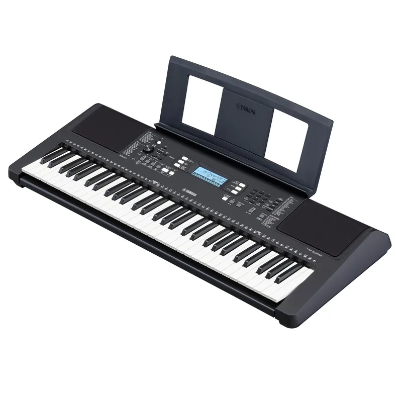 Yamahas PSR E-373ポータブル61キーデジタル電子オルガンキーボード楽器大人の子供初心者のための