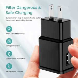 <span class=keywords><strong>Cargador</strong></span> USB de Pared <span class=keywords><strong>para</strong></span> Viajes <span class=keywords><strong>para</strong></span> <span class=keywords><strong>Samsung</strong></span> Galaxy S22 Ultra S20 S9 S8 S7 Note20 Note10 <span class=keywords><strong>A73</strong></span> A53 5V 2A Adaptador de Corriente con Enchufe EU US - Product Image 3