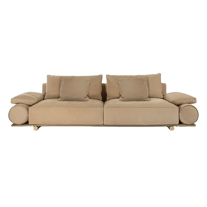 hot sale italian design luxury leather sofa set furniture living room modern sectional sofa