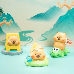 Tun <span class=keywords><strong>Xin</strong></span> <span class=keywords><strong>Jing</strong></span> Qi กล่องตาบอดงานฝีมือตุ๊กตาทำมือเครื่องประดับการ์ตูนของขวัญวันเกิดของเด็กอินเทรนด์ - Product Image 3