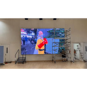 Raybo trong nhà video tường Bảng điều chỉnh màn hình <span class=keywords><strong>20</strong></span> mét siêu mỏng cố định cài đặt LED hiển thị p1.5 p1.9 p2.6 p2.9 p3.91 cho thang máy sử dụng - Product Image 1