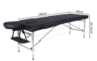 Fauteuil de massage corporel pliable renforcé pour femmes enceintes, modèle RBHS-MB de la marque RB, avec trou pour le ventre et la poitrine, démontable, musical