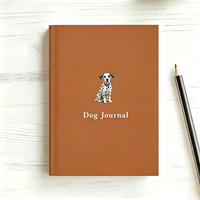 Carnet personnalisé pour animaux de compagnie, journal de chien personnalisé, carnet minimaliste, pages lignées, cadeau pour les amoureux des animaux