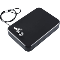 Déverrouillage portable IK-010 avec coffre-fort pour armes à feu et objets de valeur, pour tables de chevet, maisons, voitures