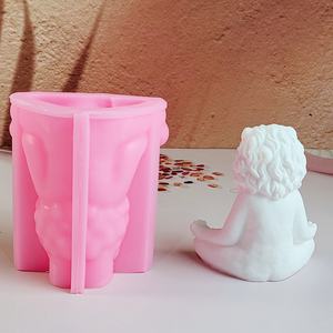 Handmade <b>Resin</b> Casting <b>Molds</b> DIY Ins Style Silicone Desktop Tools Lion <b>Molds</b> W0185 for Cake Decorative Ornaments Meditation Tool - Product Image 4