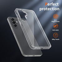 Étui rigide transparent antichoc pour téléphone portable Samsung Galaxy A37