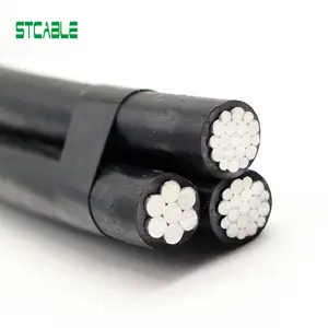 Abc Cable Price Insulated Overhead Duplex Triplex Quadruplex Service Drop Cable 4x70mm2 50mm2