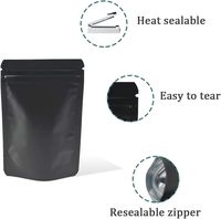 Sac d'emballage personnalisé avec fermeture éclair, logo, plastique, anti-odeur, pour fruits secs, sachet d'emballage pour aliments secs, sac à fermeture éclair pour café, nourriture pour animaux de compagnie