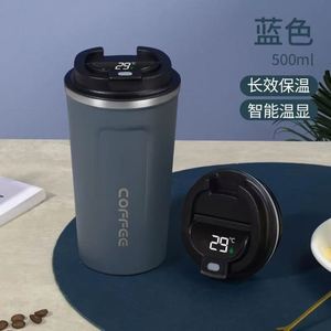 Termo de Acero Inoxidable de Alta Calidad con Pantalla LED de Temperatura, Regalo Empresarial, Taza de Café y Té para Oficina, Aislada al Vacío - Product Image 5