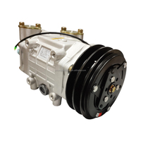 Compresor de Aire Acondicionado de Alto Rendimiento para Unicla UX-310 2GR 24V Horizontal con Junta Tórica, 1 Año de Garantía