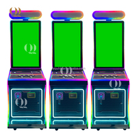 QIQU 2025 nouvelle conception vente chaude métal 32 pouces écran tactile haute rentabilité compétence jeu Machine armoire