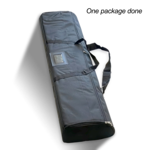 Support de bannière rétractable en aluminium, étanche, réglable en hauteur, pliable, base large, taille personnalisée pour - Product Image 4