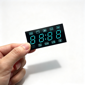 Panel de Control Personalizado OEM para Freidora de Aire, Adhesivo para Ventana con Ventana de Visualización, Ícono de Menú Preestablecido, Temporizador, PVC, PET, Impresión Serigrafiada - Product Image 2