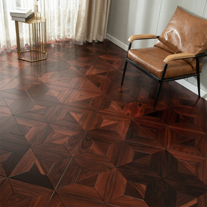 AVANTIMORA Asian E0 E1 CE, Parqué de Madera Multicapa de Palisandro Negro Mate Grado AB de 12 mm, con Sistema T&G, para Edificios de Oficinas - Product Image 2