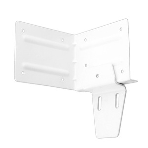 Heavy-Duty Corner Brace White Painted Carbon Steel Hanging <b>Bracket</b> For Cabinet Bathroom <b>Floating</b> <b>Shelf</b> - Product Image 2