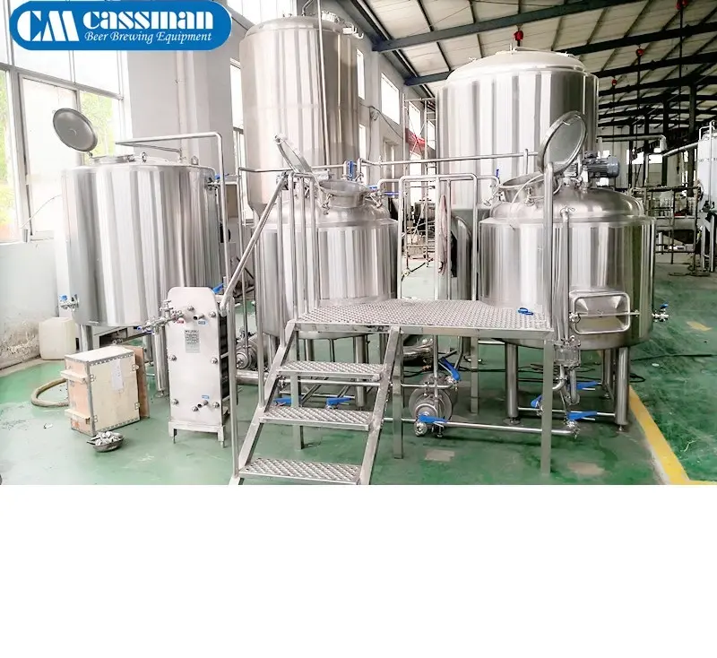 Equipamento de cerveja 3000l planta microbrewery