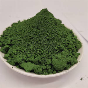 Sterk dekkende, zuurregenbestendige gekleurde asfaltweg met speciaal ijzeroxide groen pigmentpoeder - Product Image 1