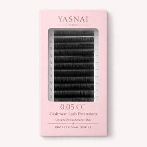 Extensions de cils individuelles en cheveux synthétiques 0.05 CC, volume intense, plateau noir mat, marque privée, vente en gros - Product Image 4