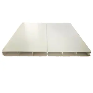 האחרון סין חדש דגם רב-פונקציה נוקשה pvc extruded פרופיל עבור חיצוני