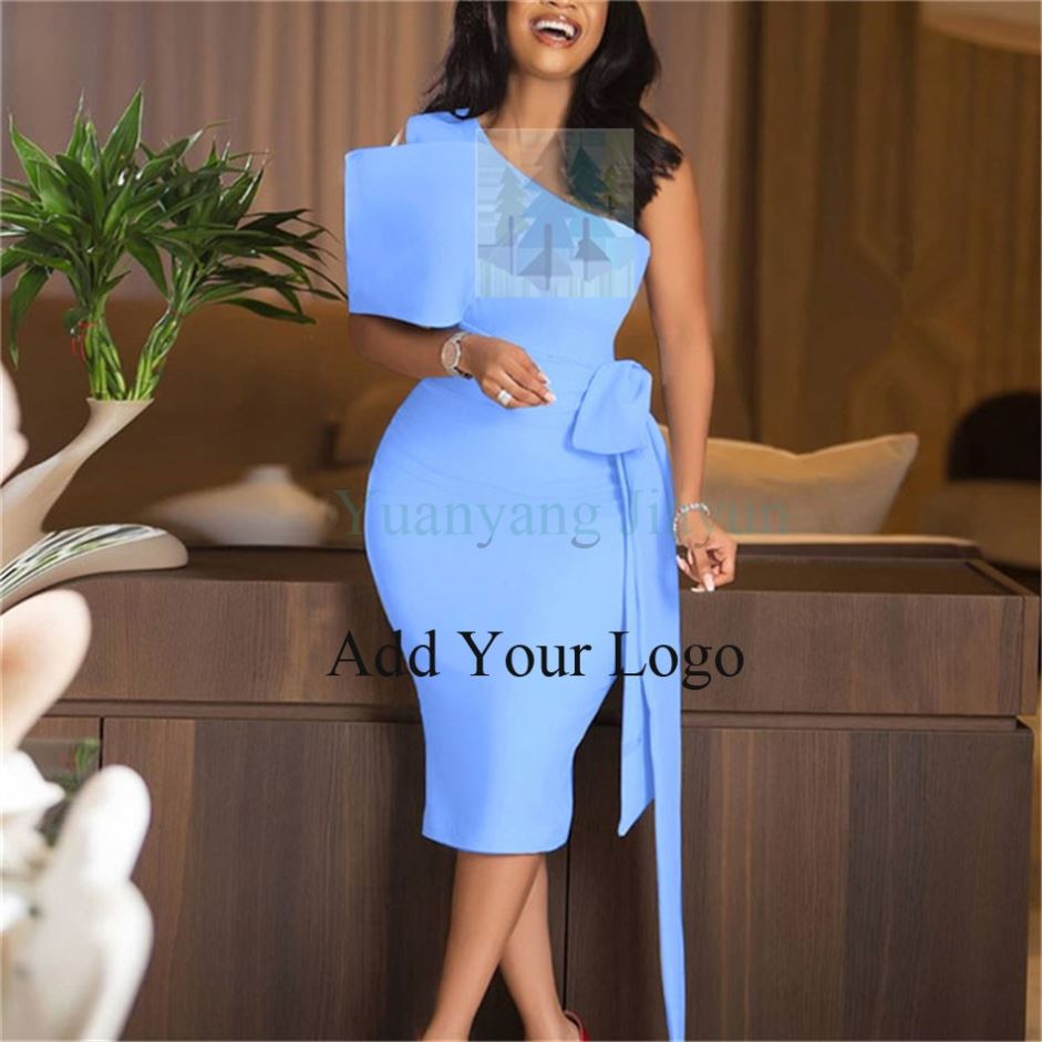 bodycon dress belt Plus Size Tie Belt Bodycon Dress – 2020AVE main image 1