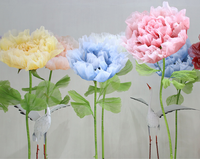 Elektrische automatisch openende en sluitende kunstbloemen voor bruiloften, gangmarkeringen en etalagedecoraties