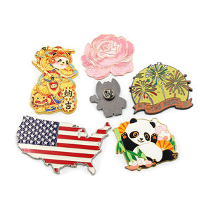 Badge en métal émaillé personnalisé <span class=keywords><strong>de</strong></span> haute qualité, en alliage <span class=keywords><strong>de</strong></span> zinc, à bas prix, avec logo personnalisé, thème <span class=keywords><strong>de</strong></span> drapeau national, thème <span class=keywords><strong>de</strong></span> fruits, marque HDB, badge vierge - Product Image 5